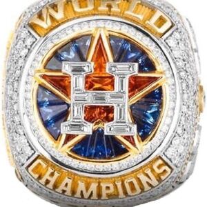 2022 WORLDS CHAMPIONS RING. HOUSTON ASTROS REPLICA   DUSTY BAKER #12